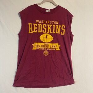 Vintage 2006 Washington Redskins NFL Training Camp Sleeveless Shirt Mens Large L